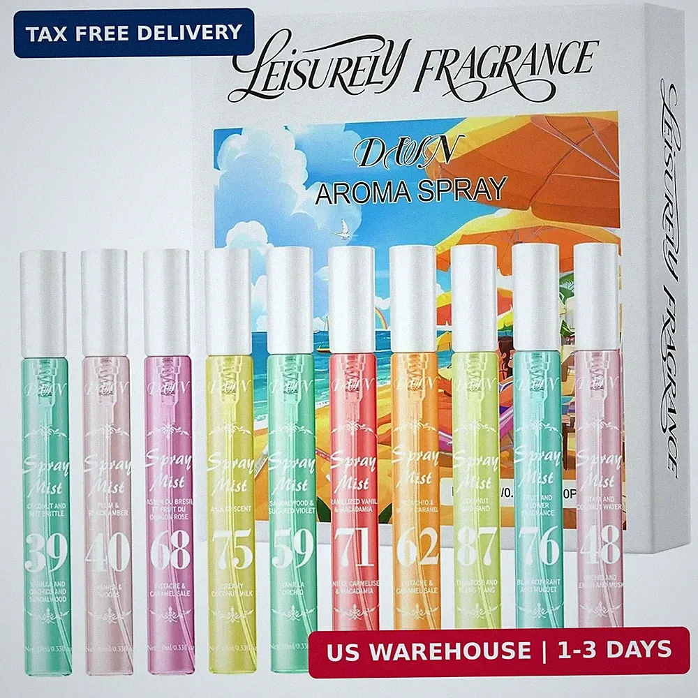 Hair Perfume Fragrance Mist, Perfume for Women, Travel Size Perfume Set with 10