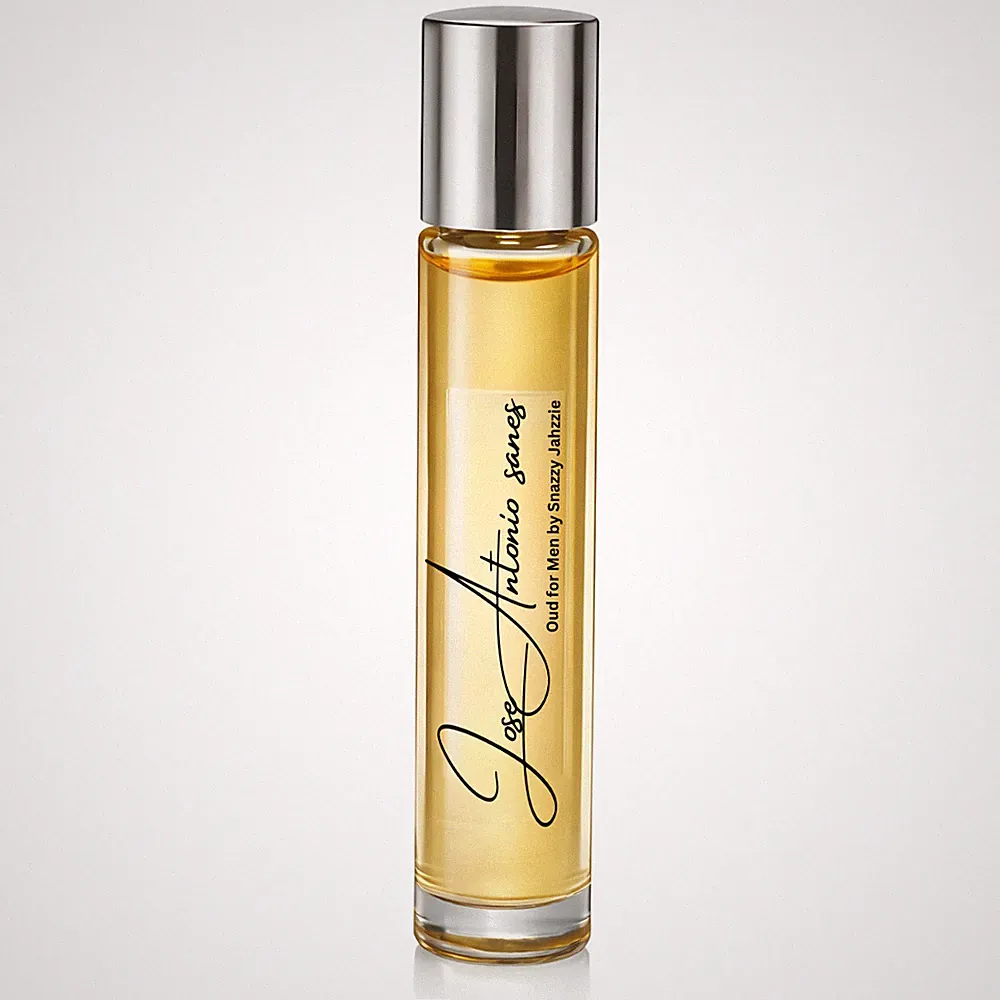 Oud Perfume Oil for Men 10ml Roll-On – Warm Woody Scent, Travel Size