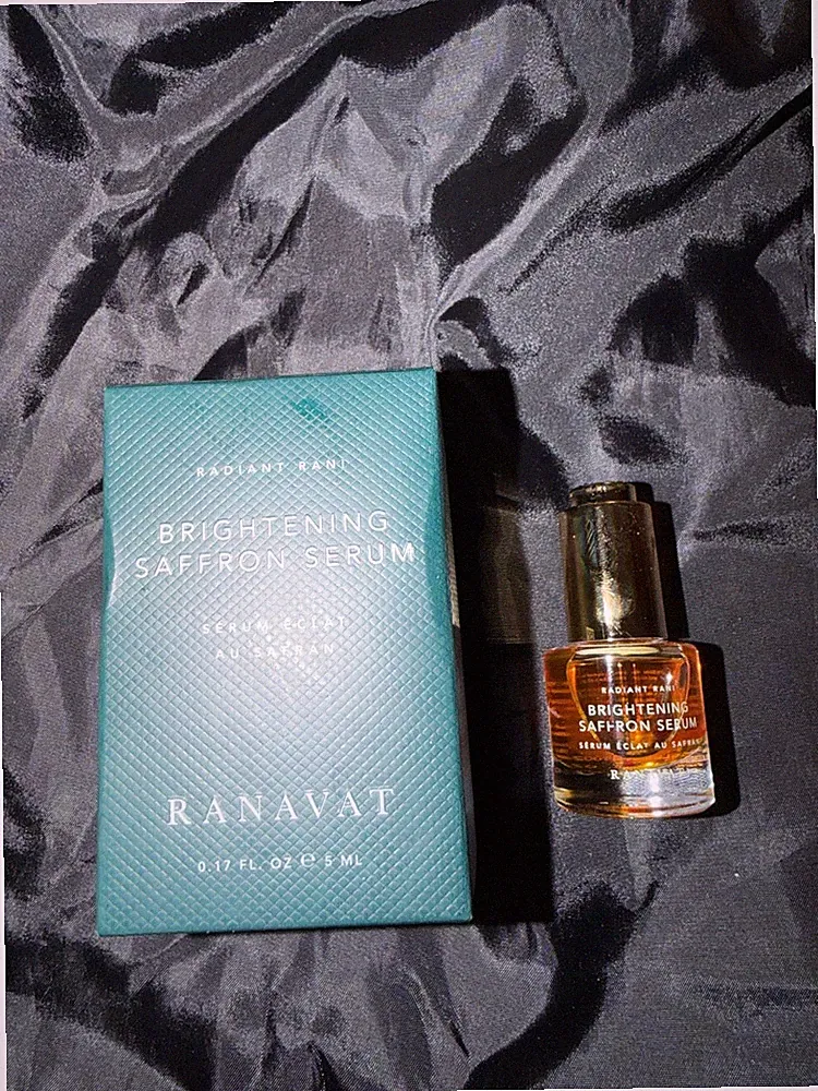 RANAVAT Radiant Rani~ NEW Saffron Brightening&Dark Spot Serum Travel Size.17floz